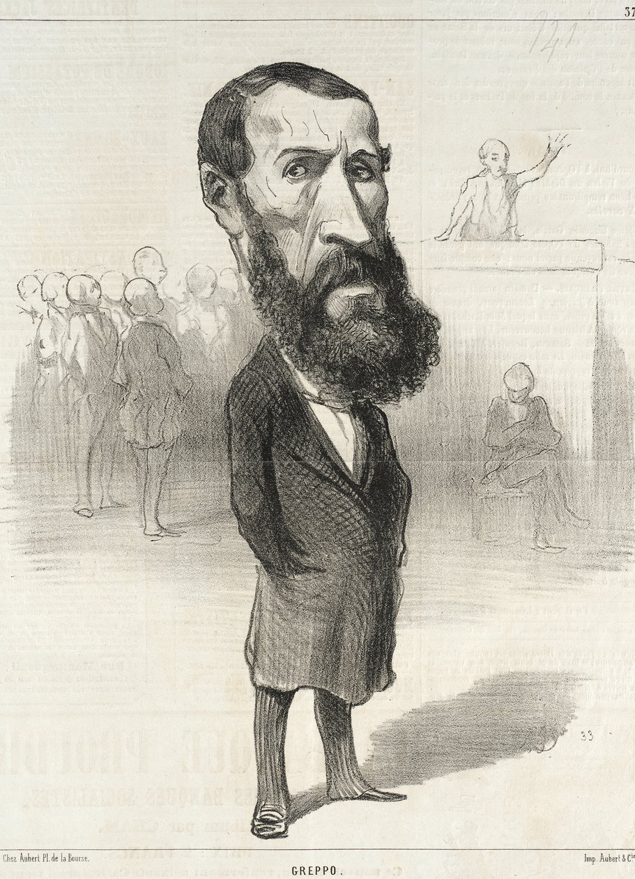 Greppo av Honoré Daumier