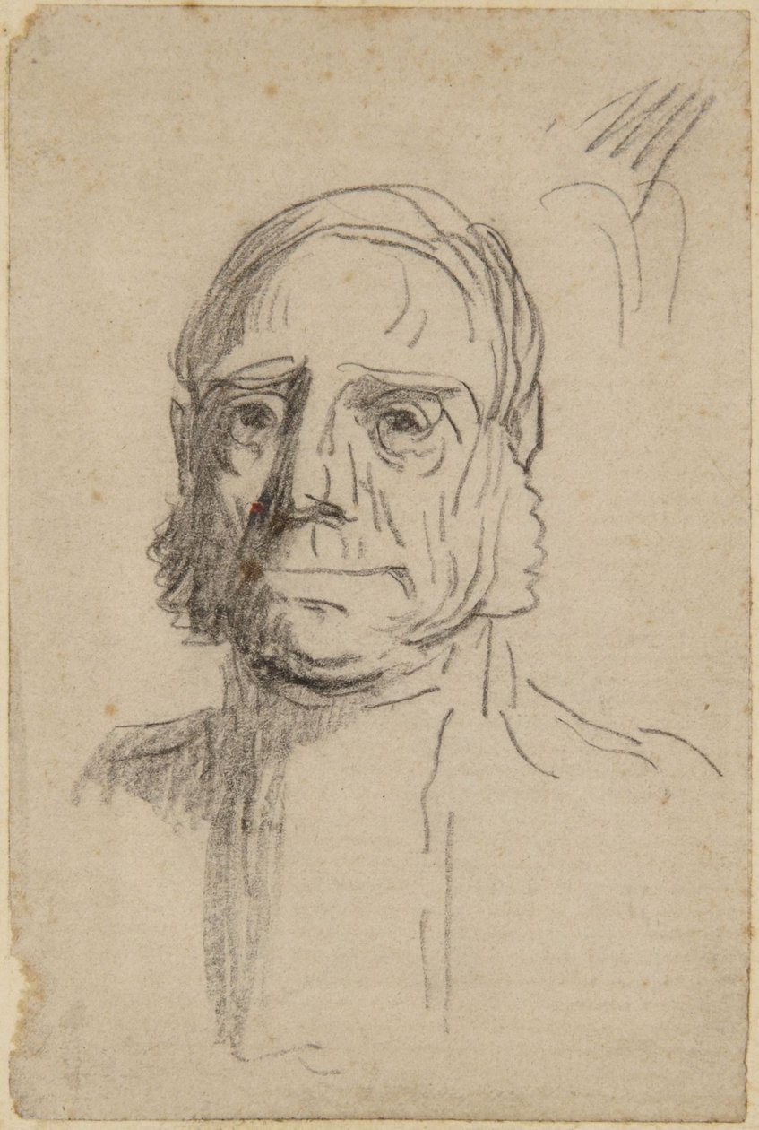 En advokats hode av Honoré Daumier