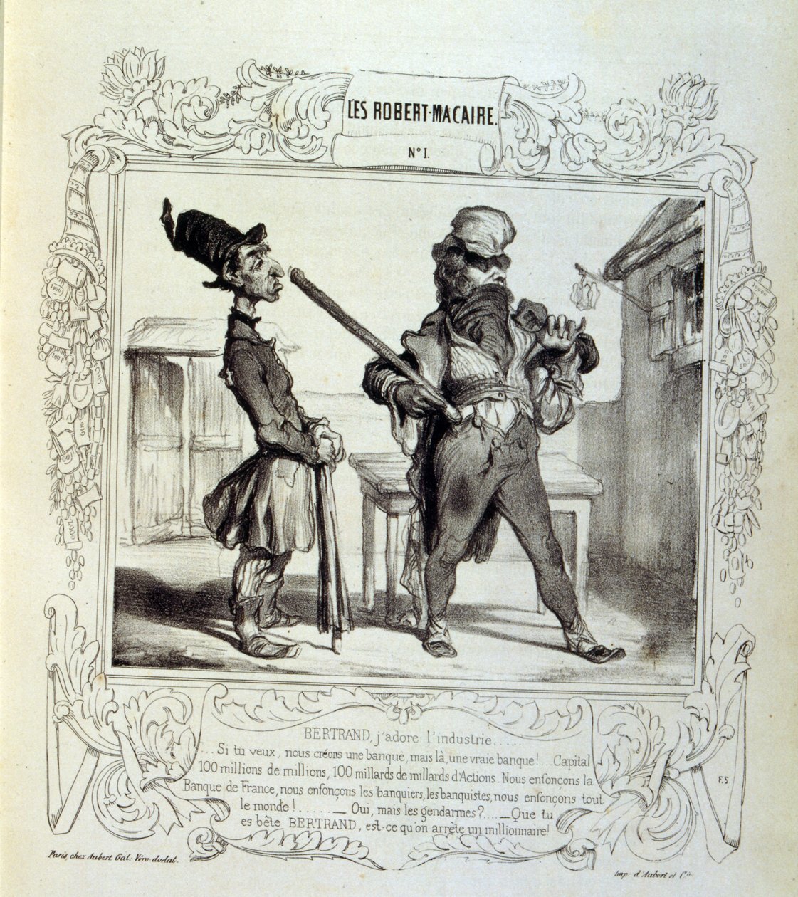 Ideer og legender Philipon av Honoré Daumier