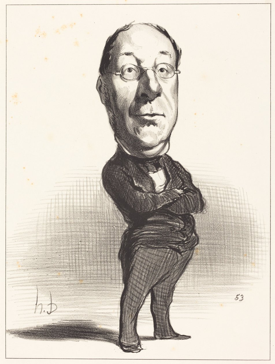 J.-B. Gustave de Laboulie av Honoré Daumier