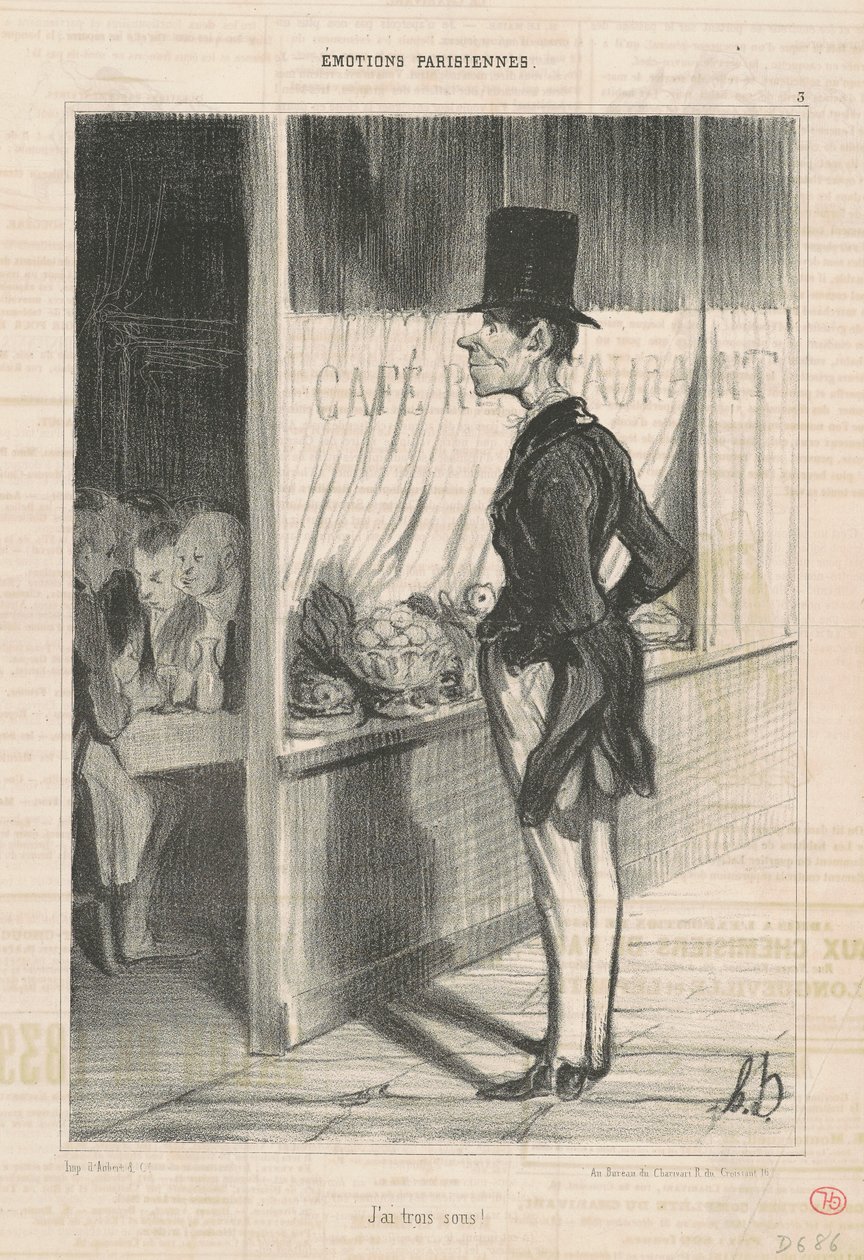 Jeg har tre øre av Honoré Daumier