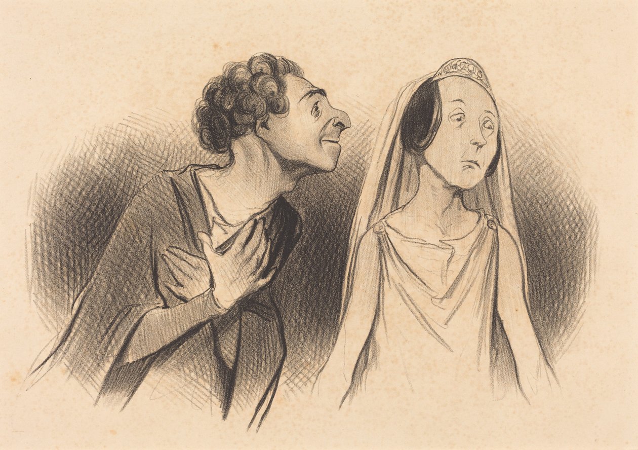 Jeg drar mer forelsket enn... noensinne... av Honoré Daumier