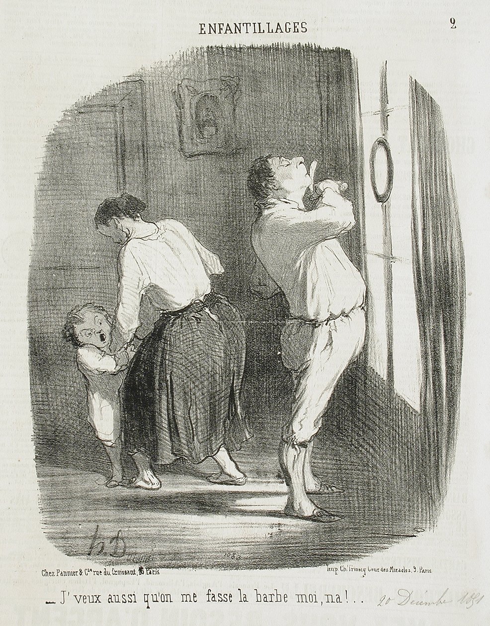 Jeg vil også at de lager noen til meg ... av Honoré Daumier