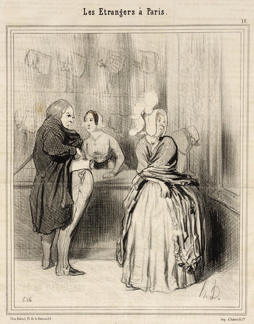 Hatten man tar med hjem fra Paris av Honoré Daumier