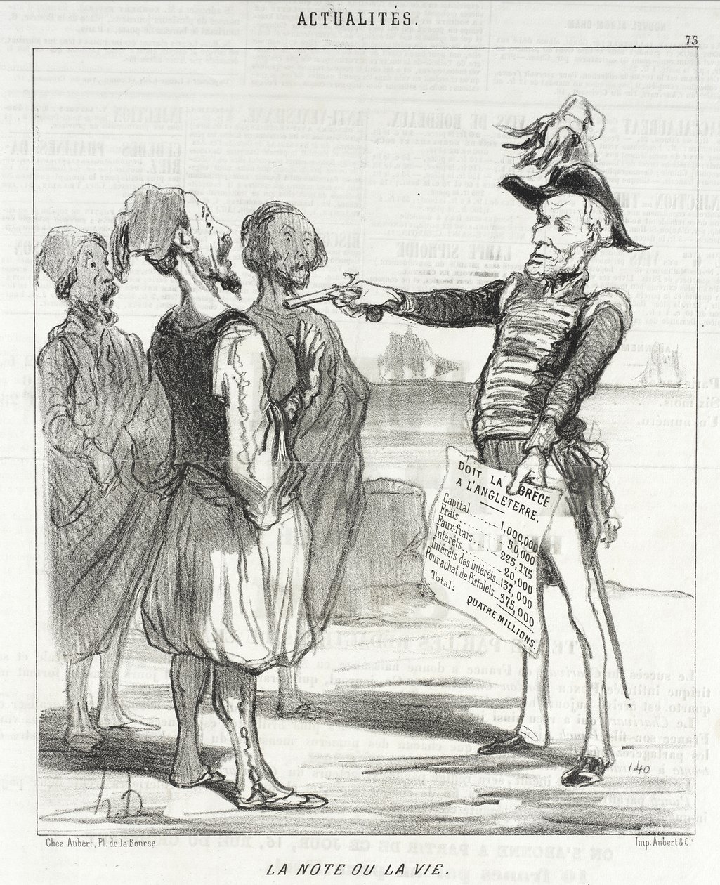 Regningen eller livet av Honoré Daumier