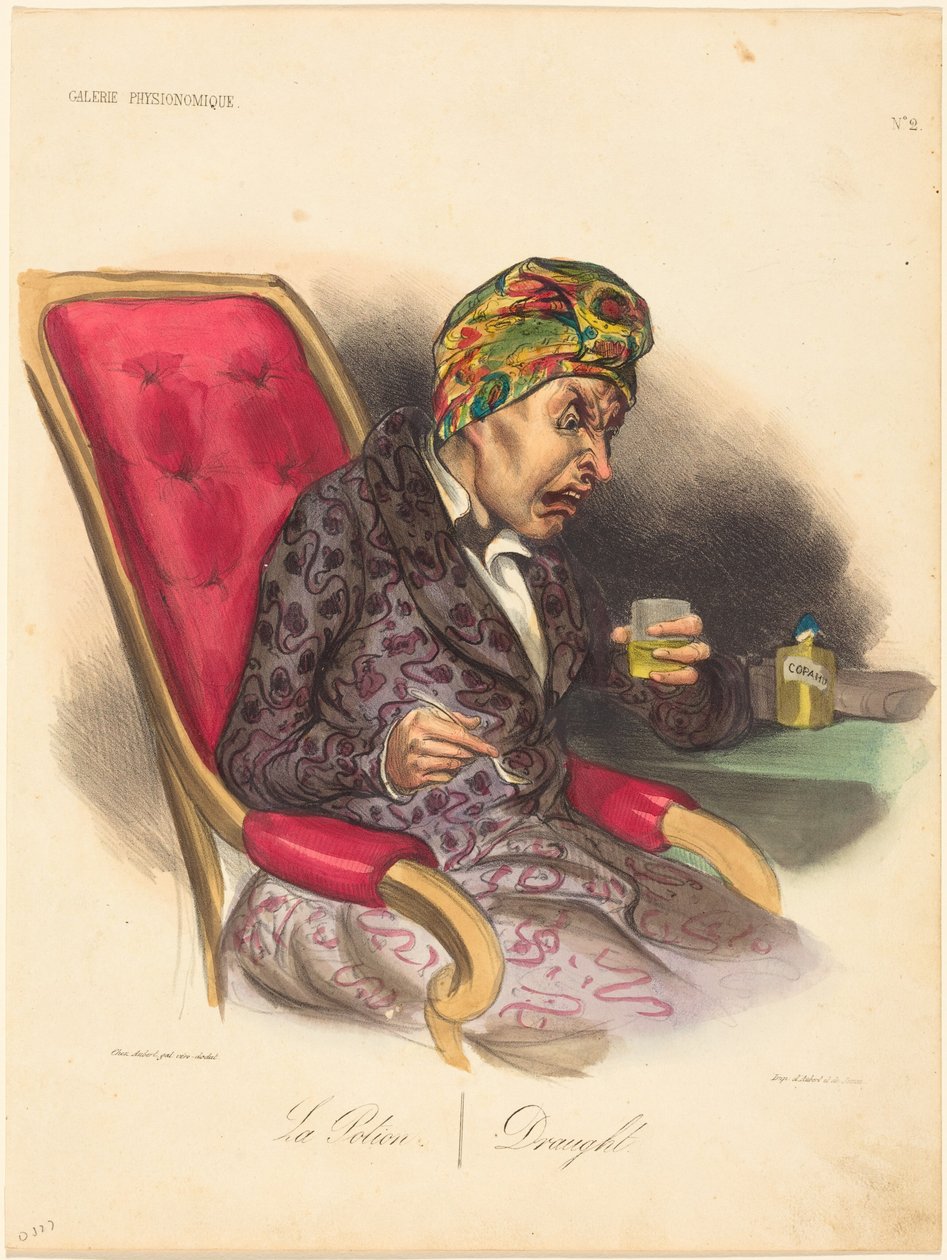 Drikken av Honoré Daumier