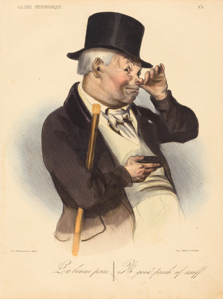 Den gode fangsten av Honoré Daumier
