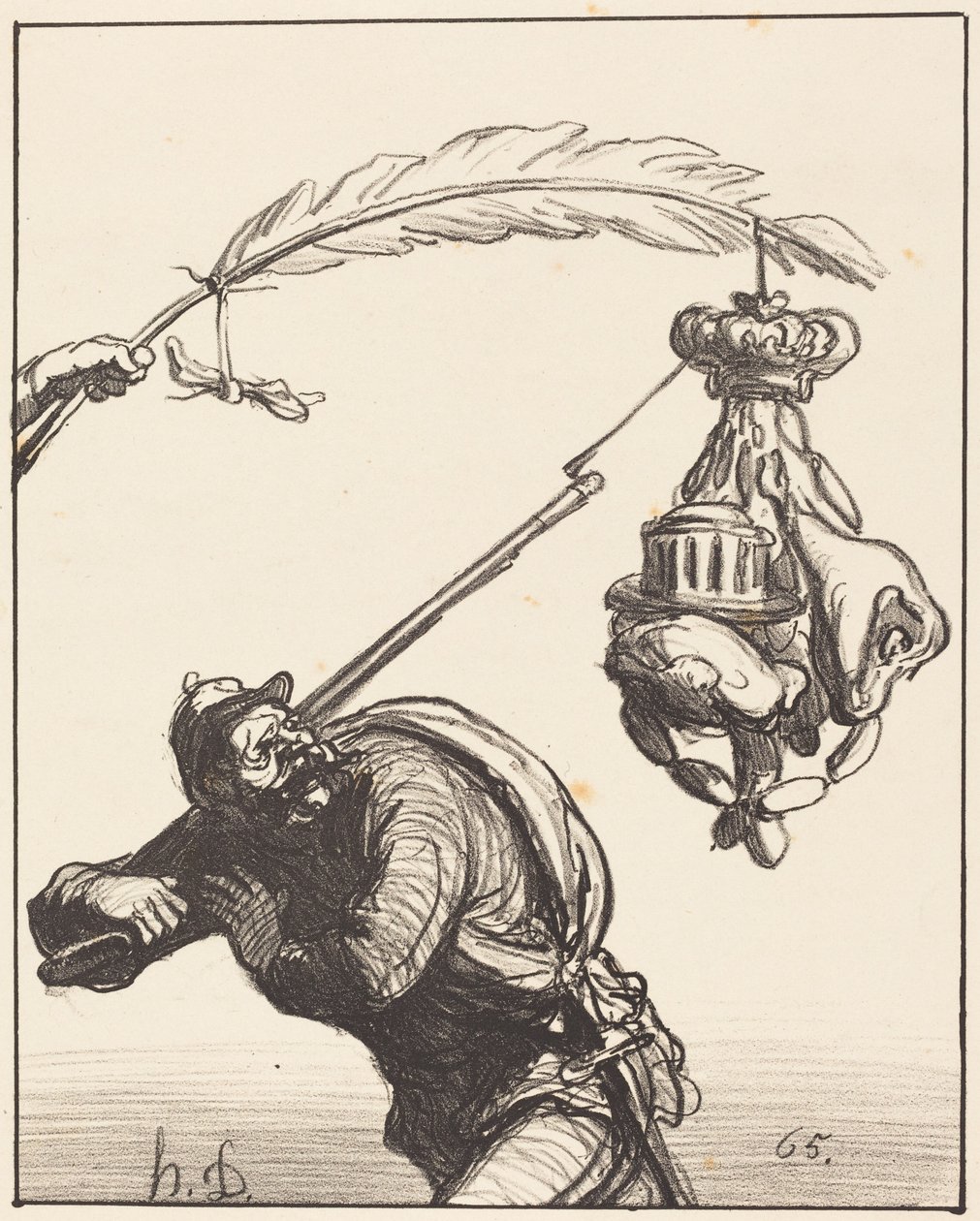 Fred for enhver pris av Honoré Daumier