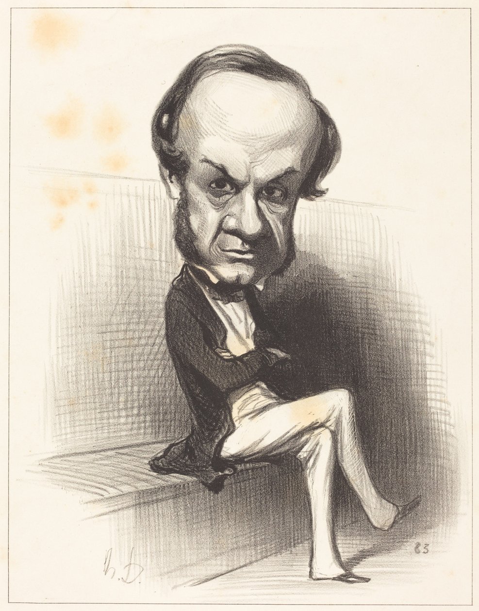 Lannes, hertug av Montebello av Honoré Daumier