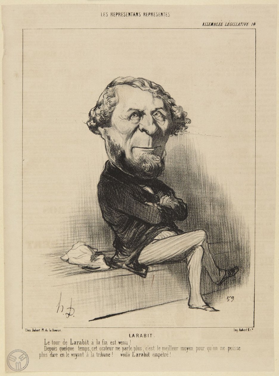 «Larabit» av Honoré Daumier