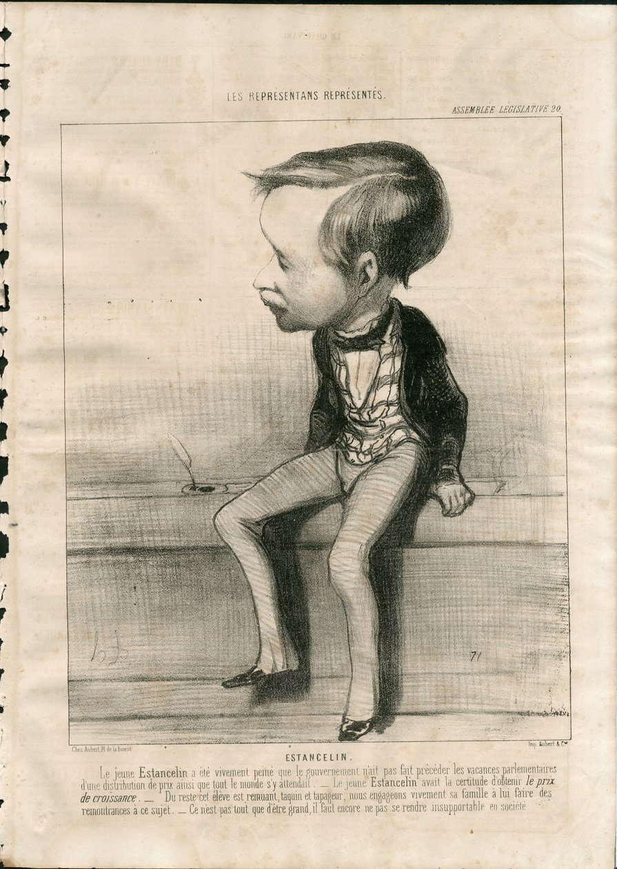 Charivari av Honoré Daumier