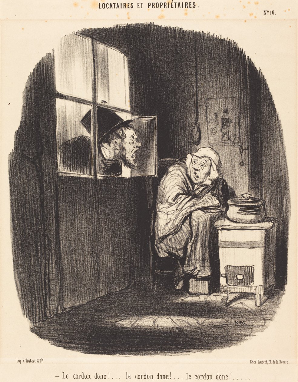 Så snoren!... av Honoré Daumier