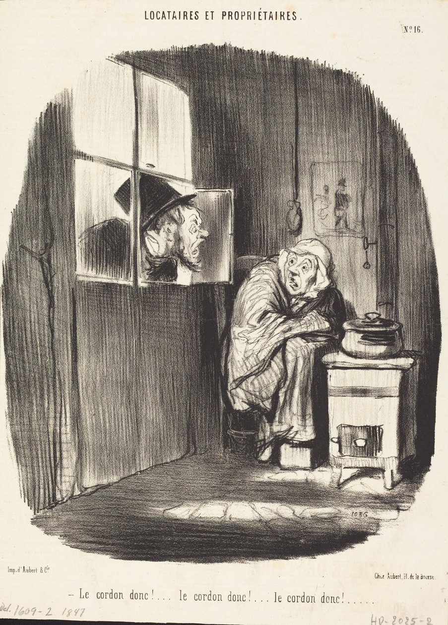 Så snoren!... av Honoré Daumier