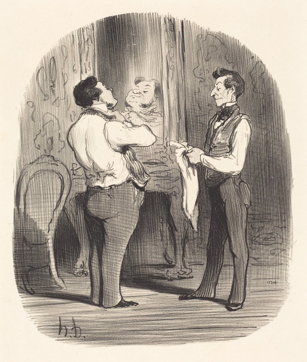 Dagen da det gjelder å gjøre en erobring av Honoré Daumier