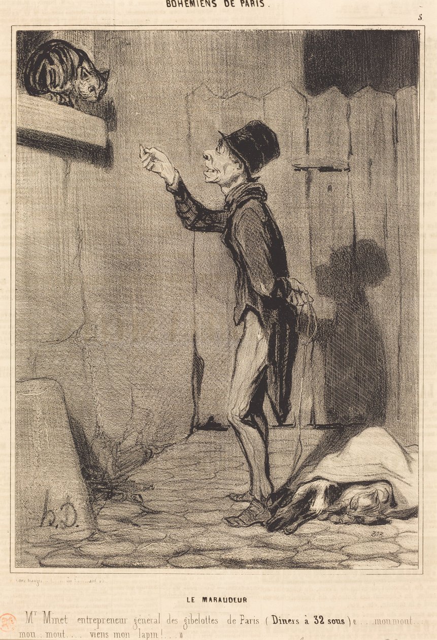 Krypskytteren av Honoré Daumier