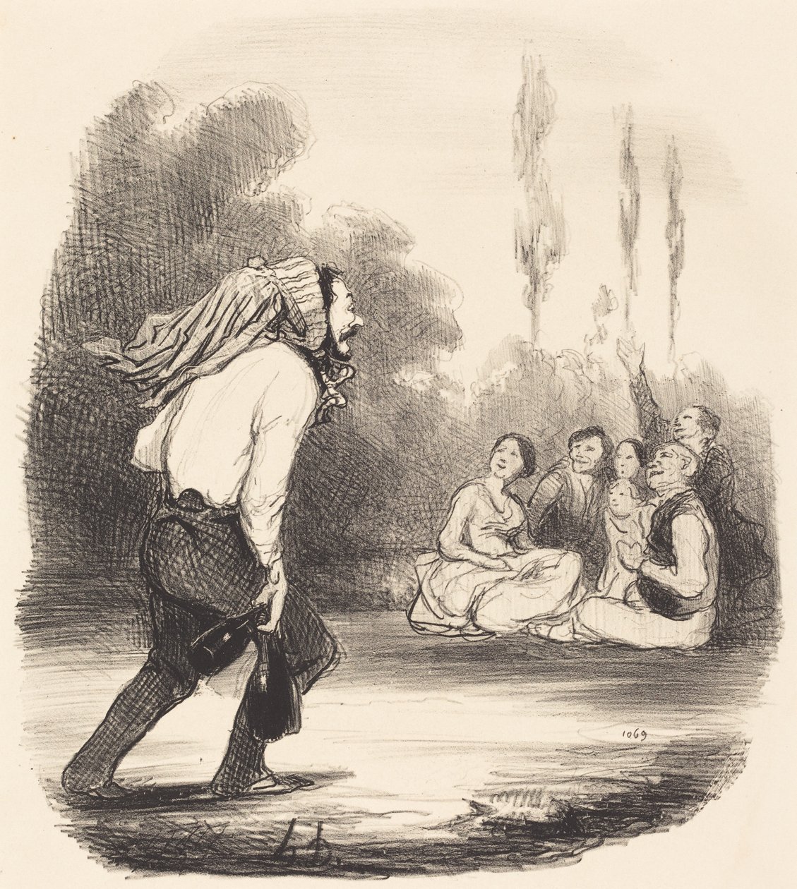 Samfunnets mest joker av Honoré Daumier
