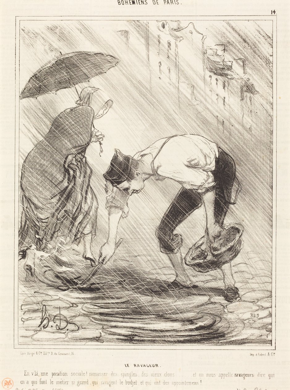 Ødeleggeren av Honoré Daumier