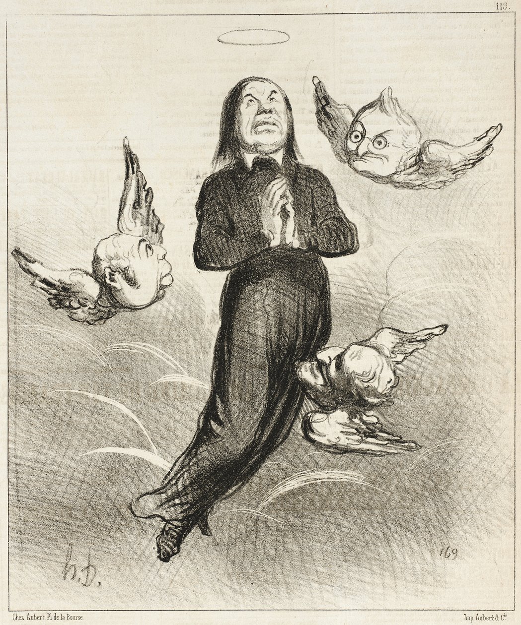Legenden om året 1850 av Honoré Daumier