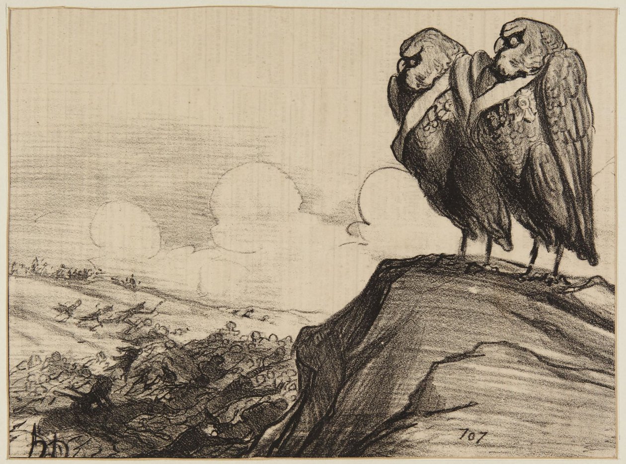 «De to storhertugene...» av Honoré Daumier