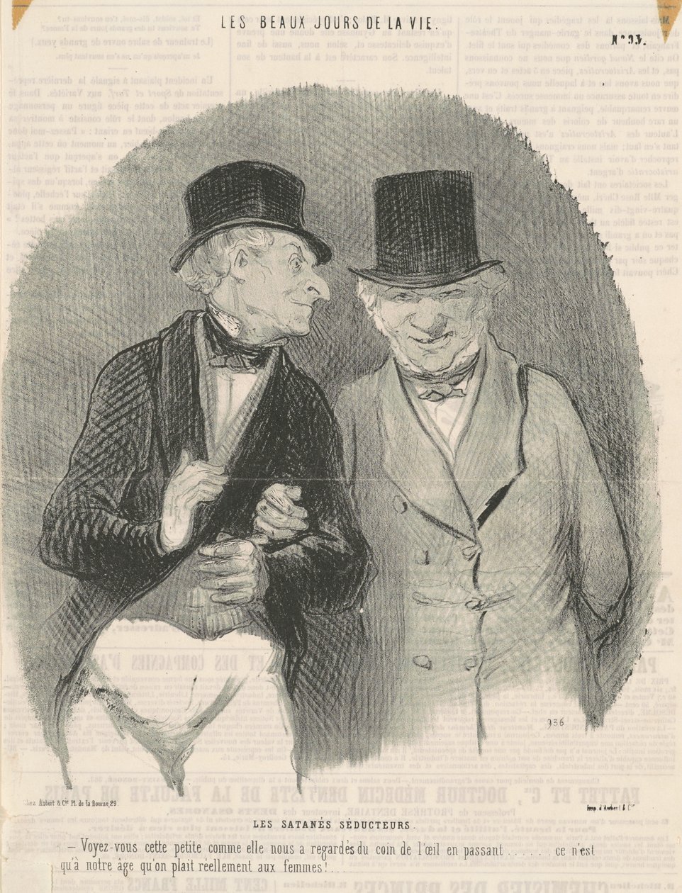 De forbannede forførerne av Honoré Daumier