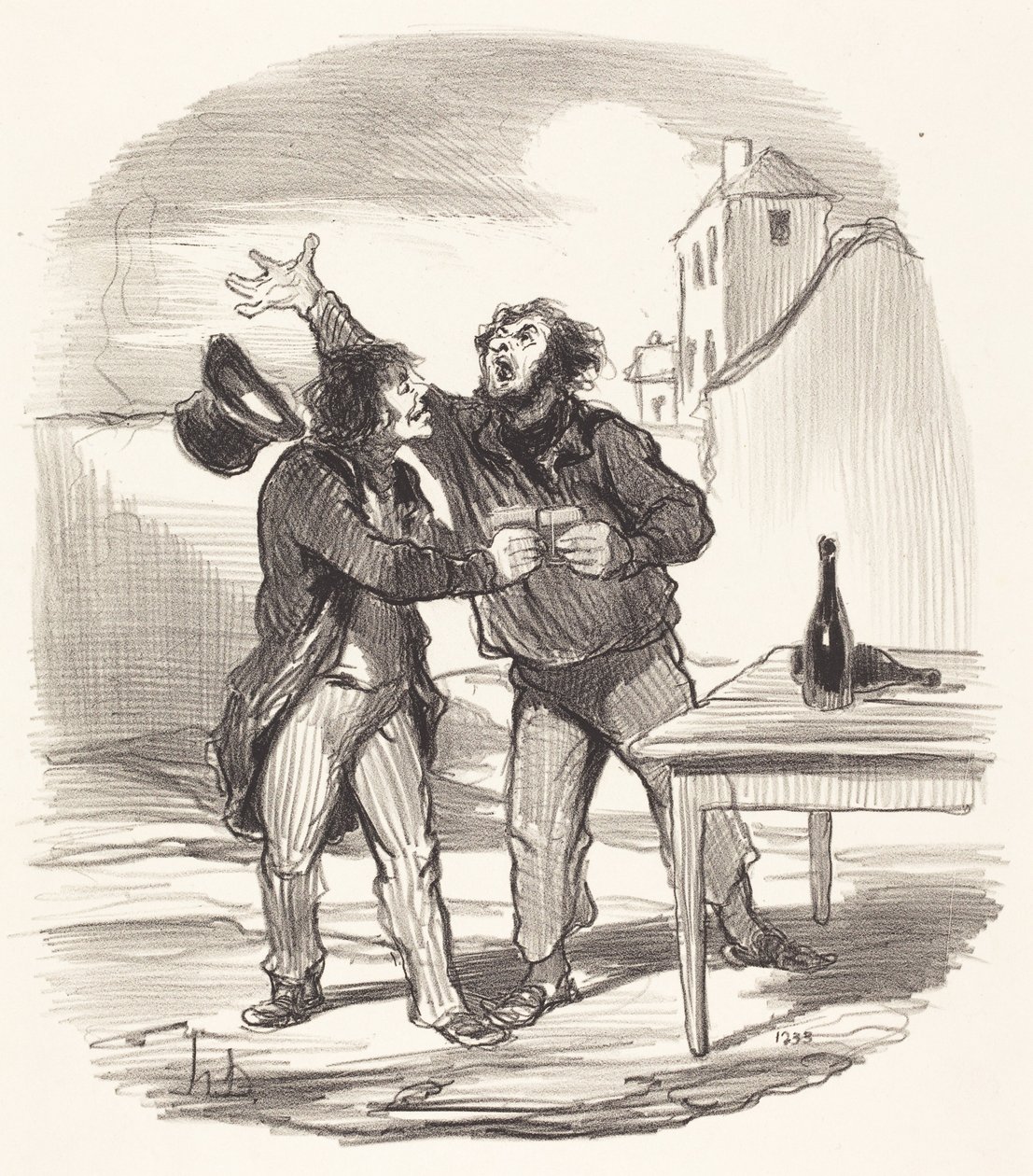 Medlem... av 10. desember som tar... av Honoré Daumier