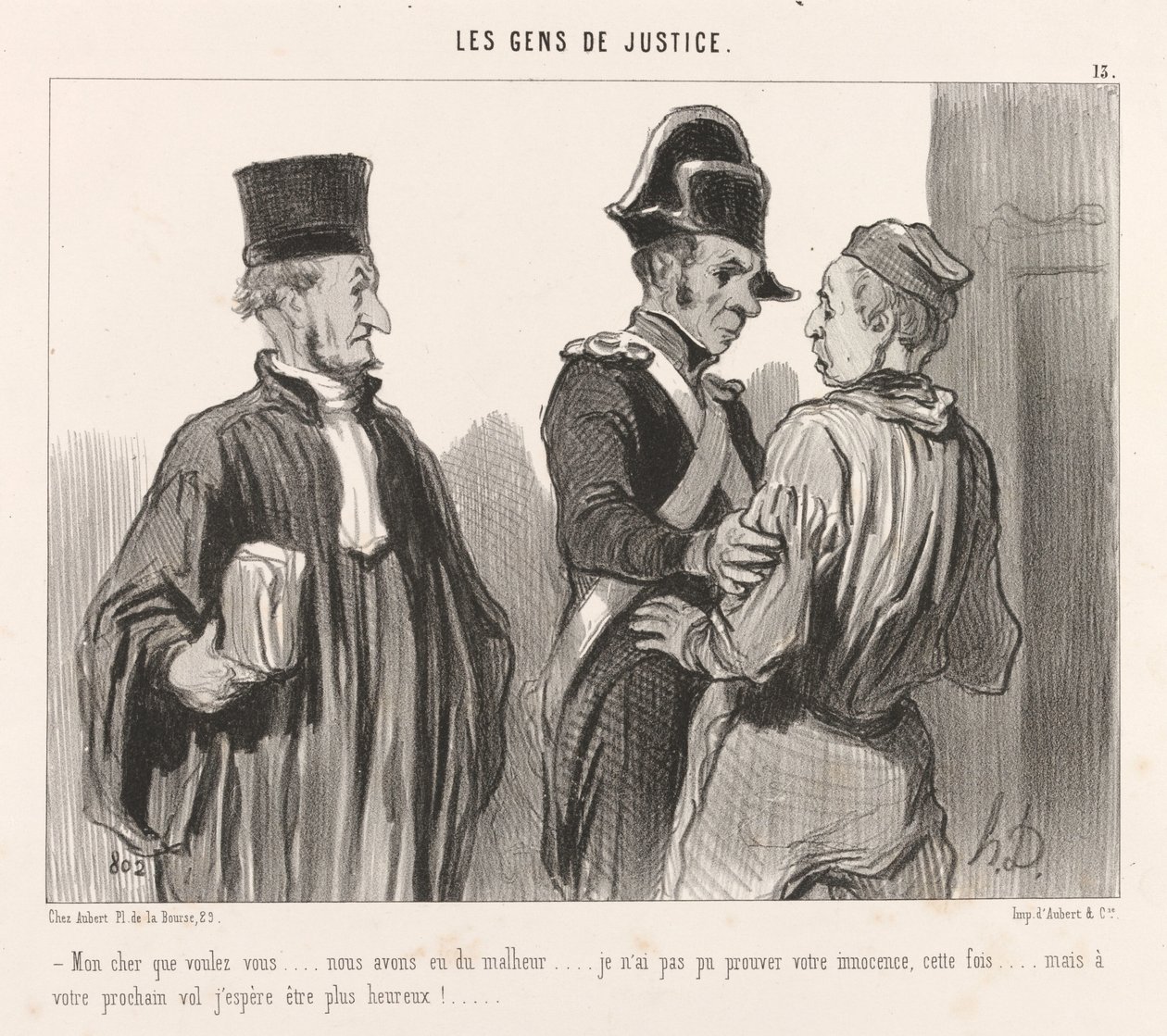 Min kjære hva vil du... av Honoré Daumier