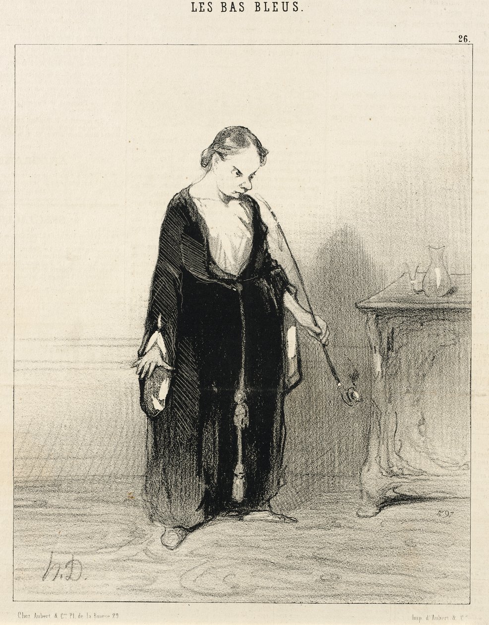 Å, opiumsnytelse som du frarøver meg!... av Honoré Daumier