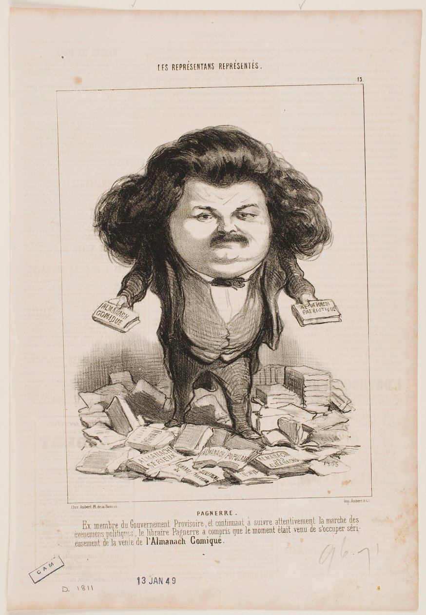 Pagnerre av Honoré Daumier