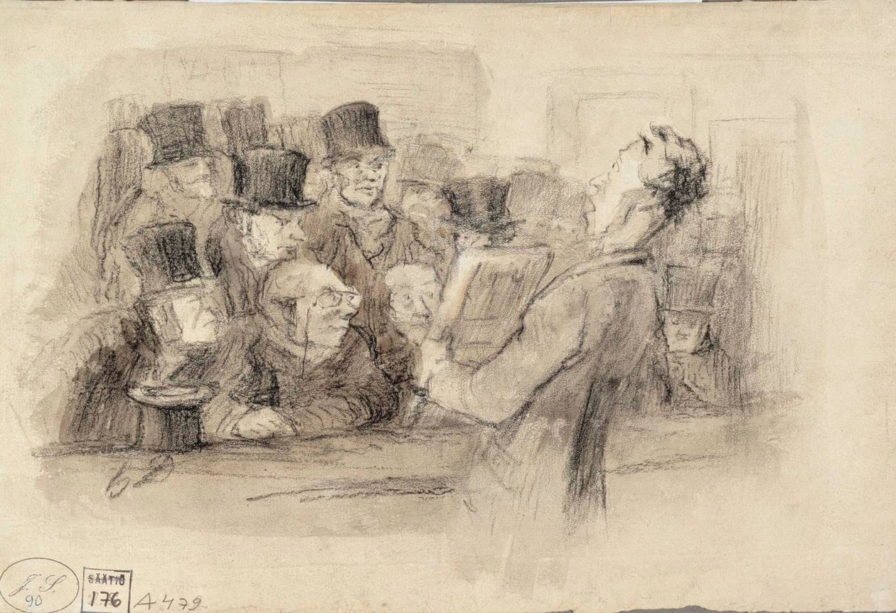Maleriauksjon av Honoré Daumier