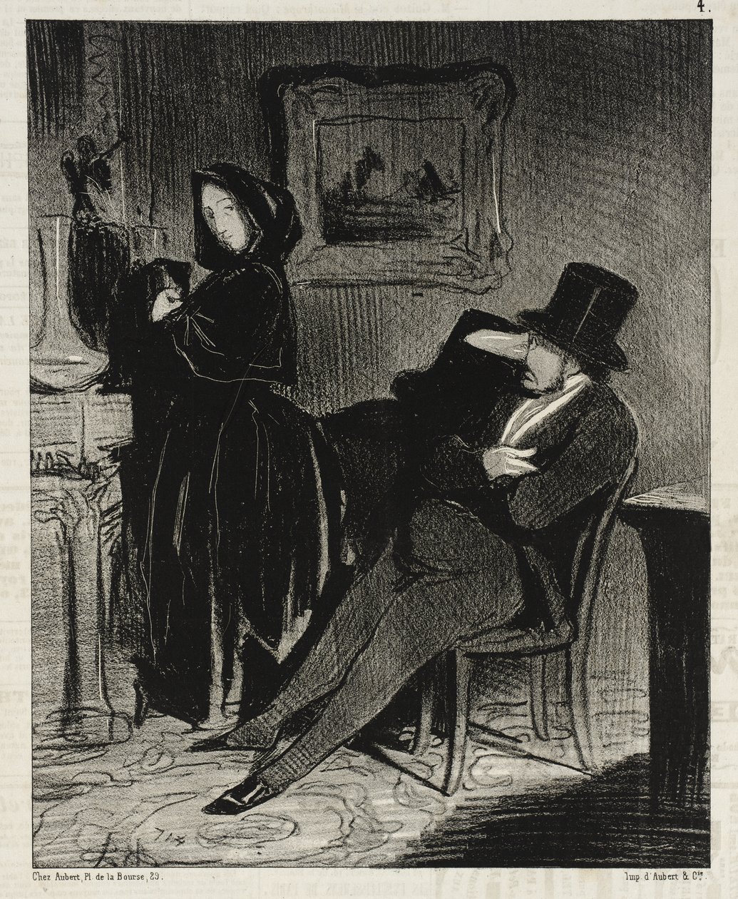 Oftere enn jeg skal føre deg... til ballet... av Honoré Daumier