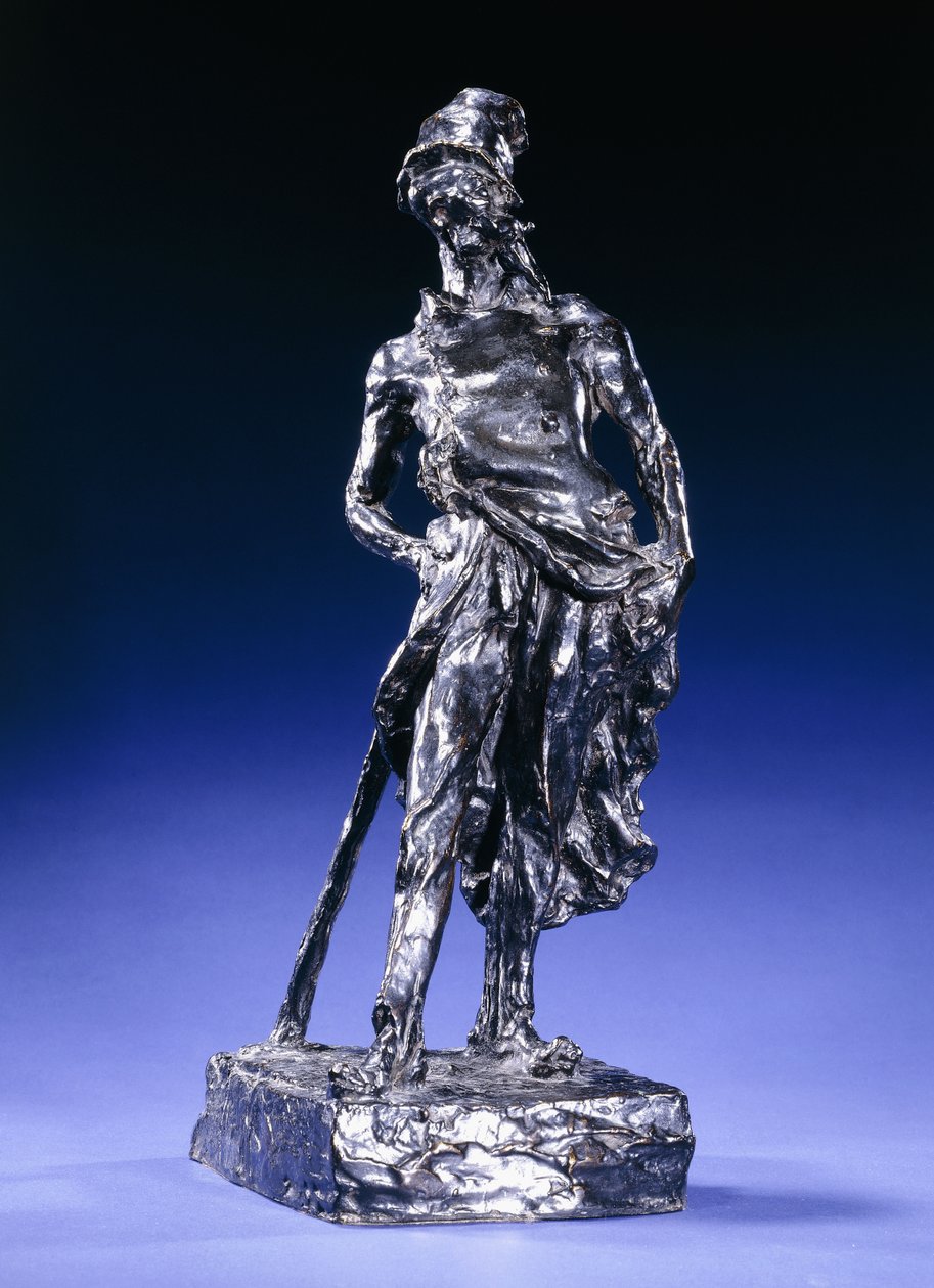 Ratapoil, ca. 1850 og ca. 1960 (bronse med mørkebrun patina) av Honoré Daumier