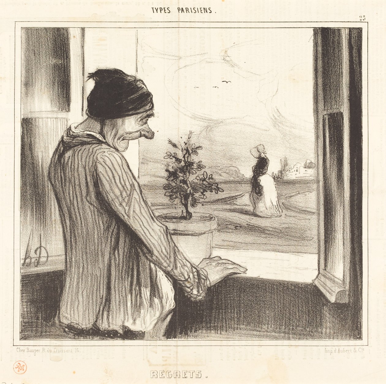 Angrer av Honoré Daumier