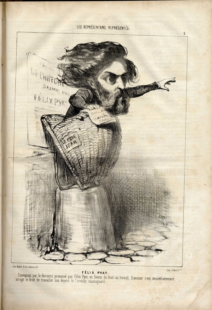 Charivari av Honoré Daumier