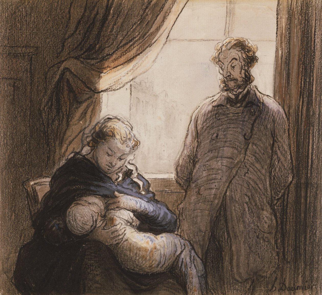 Familien av Honoré Daumier