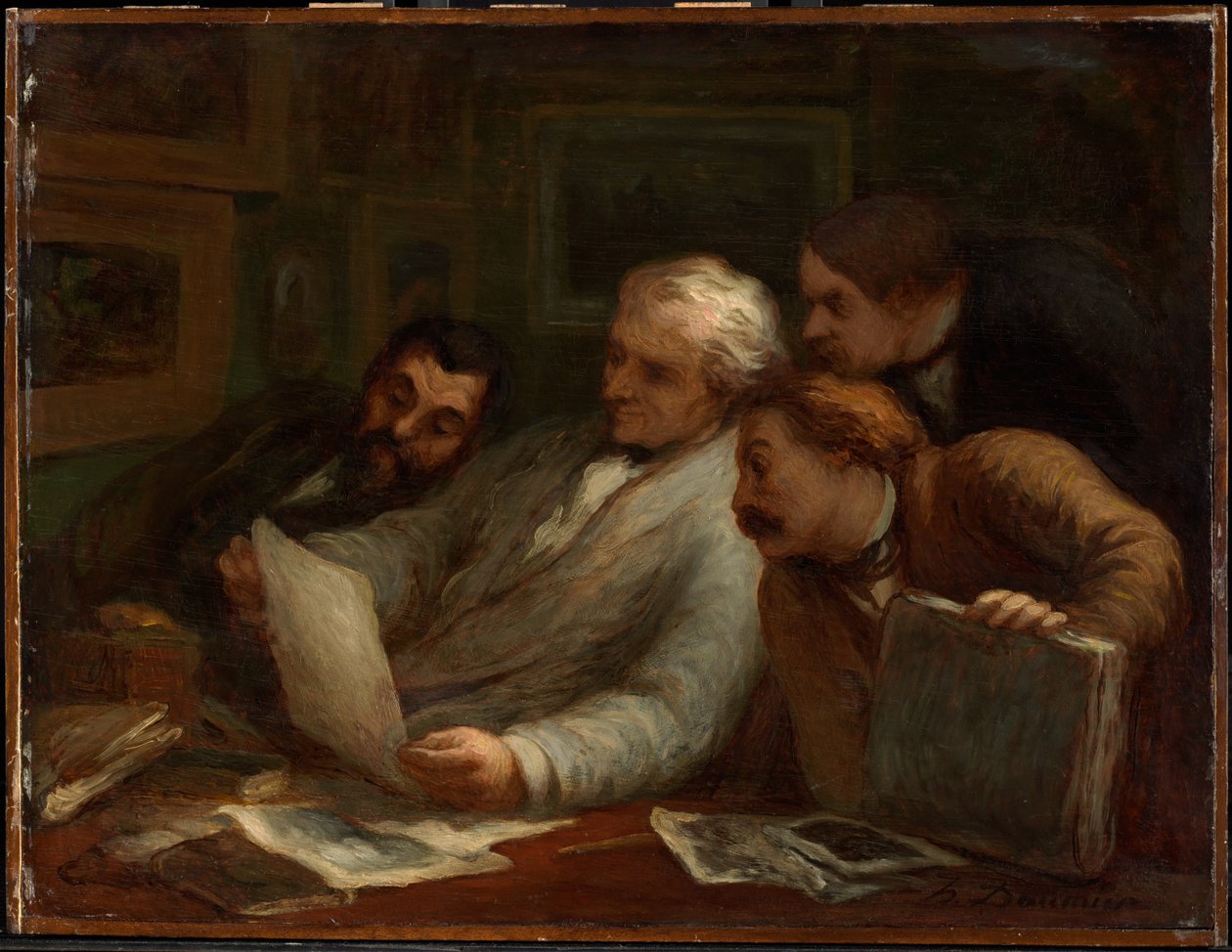 Grafikksamlerne av Honoré Daumier
