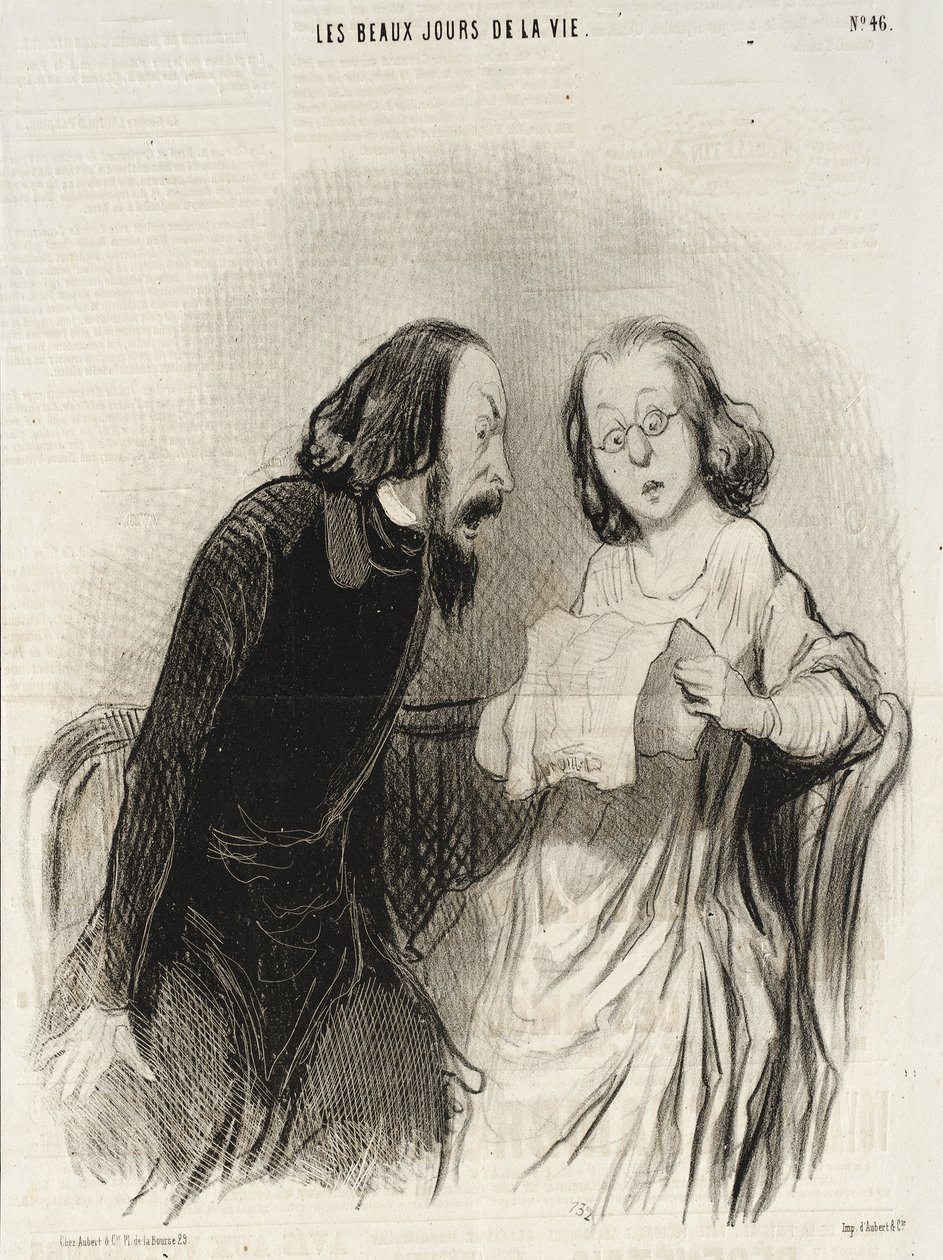 En rosende artikkel av Honoré Daumier