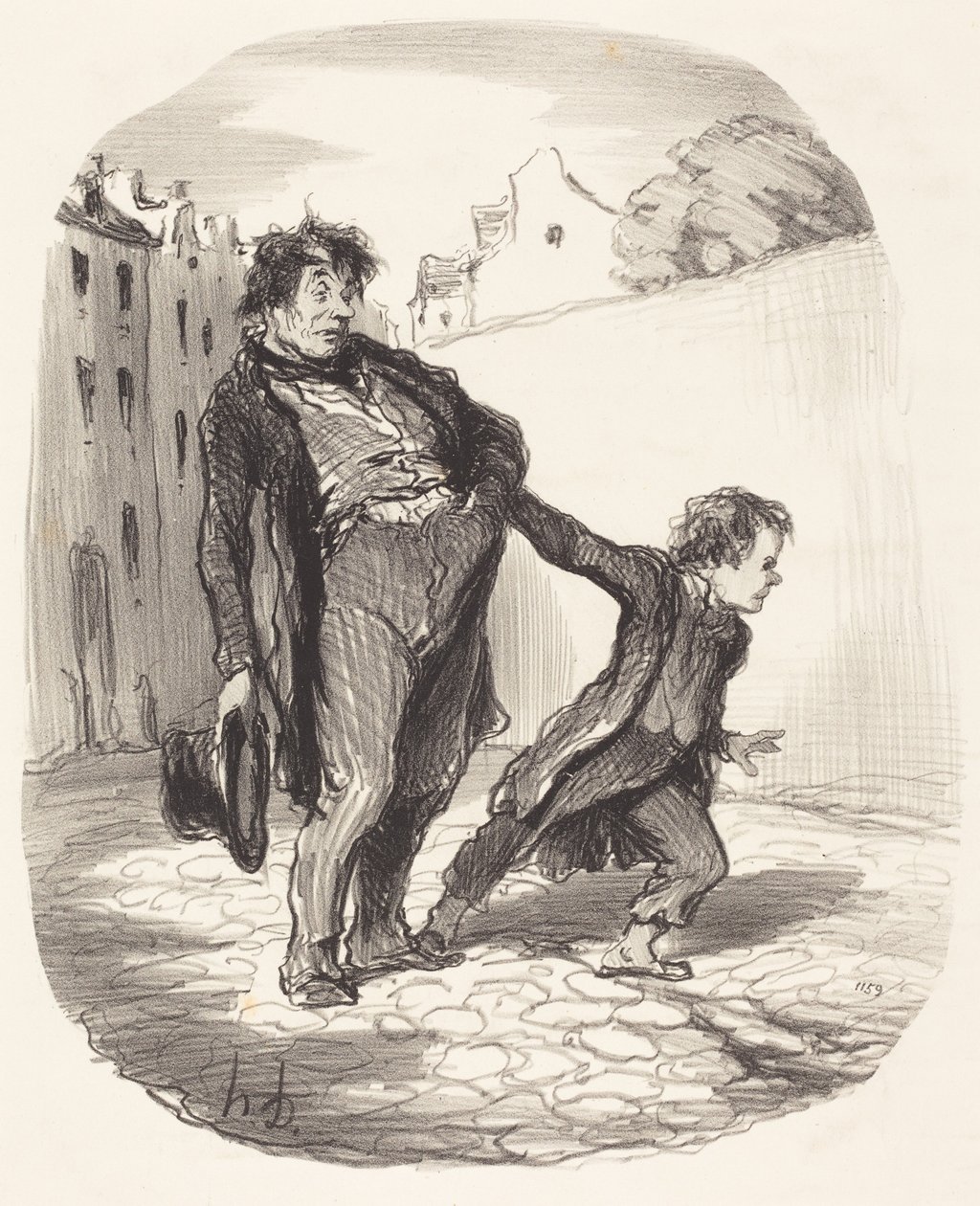 En mønstersønn av Honoré Daumier