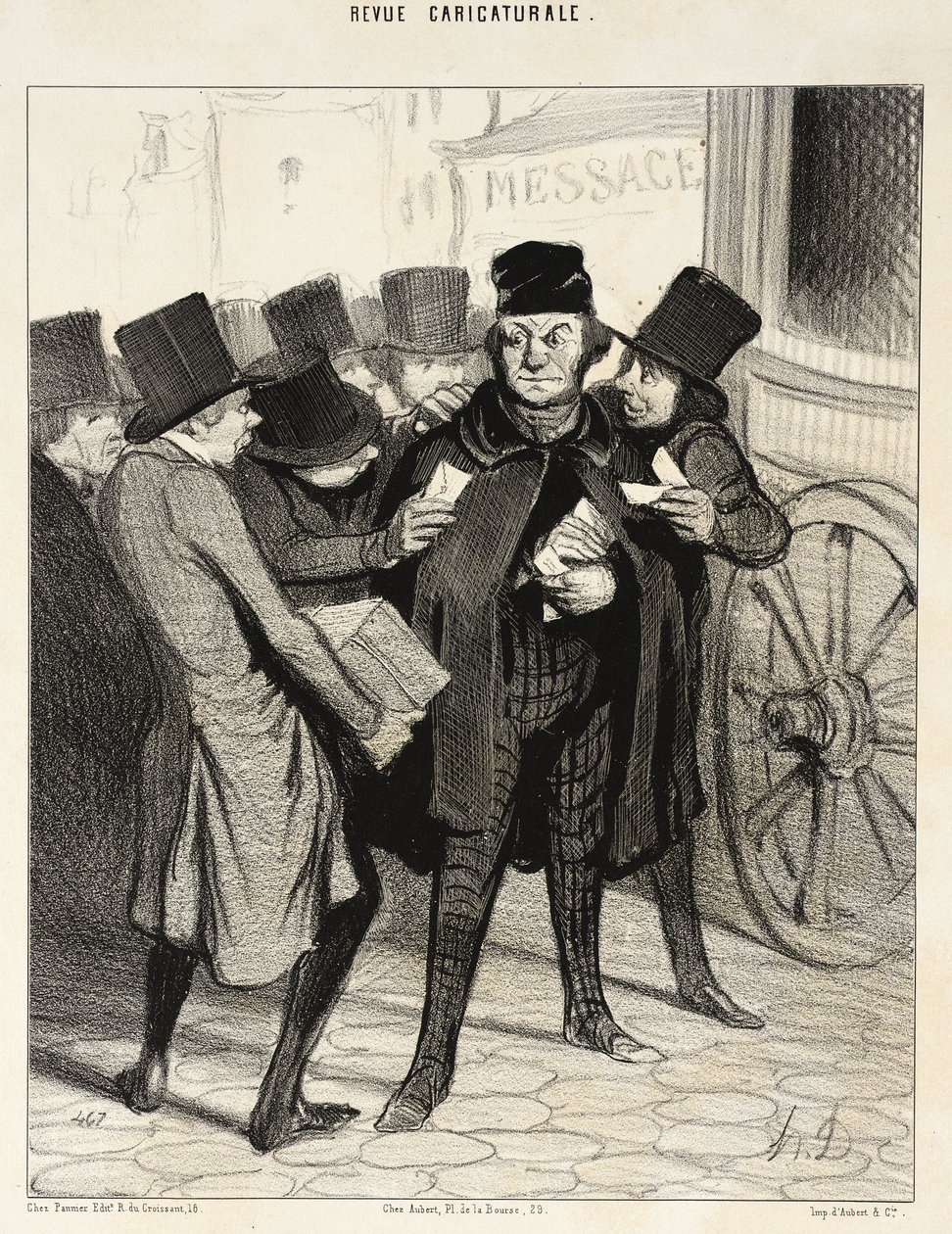 En fornøyelsesreise til Paris av Honoré Daumier