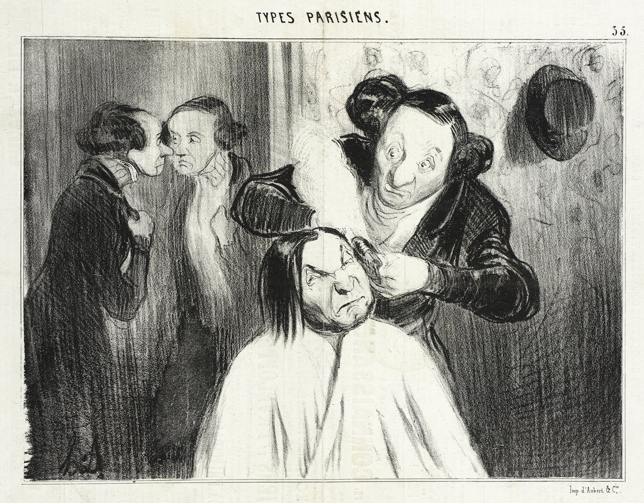 Et skudd! av Honoré Daumier