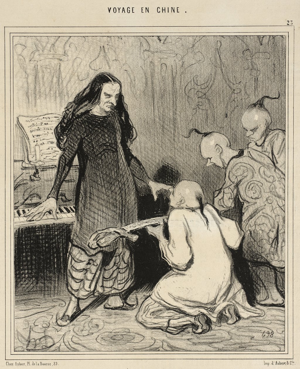 En kunstnerisk belønning av Honoré Daumier
