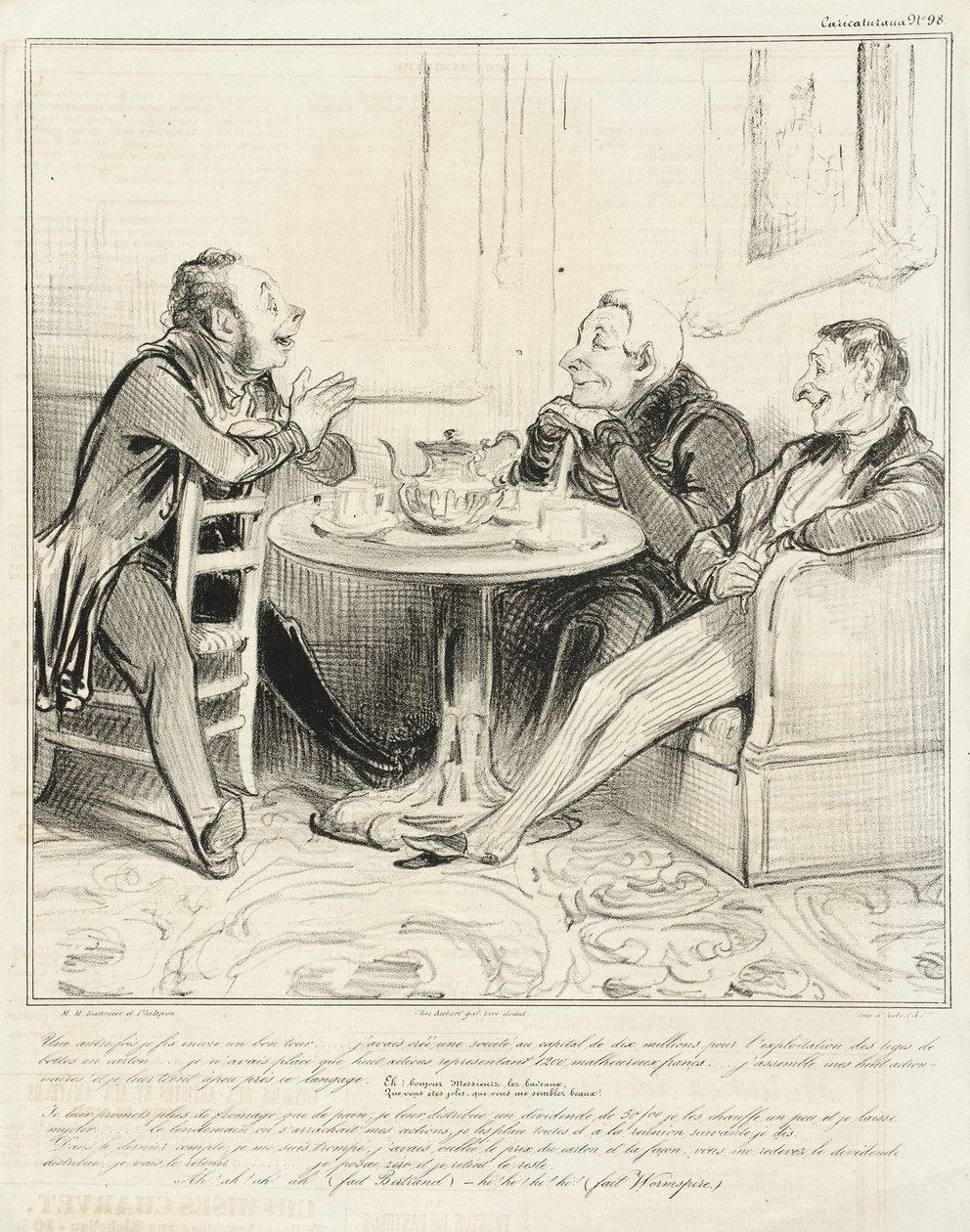 En annen gang gjorde jeg igjen et godt nummer... av Honoré Daumier
