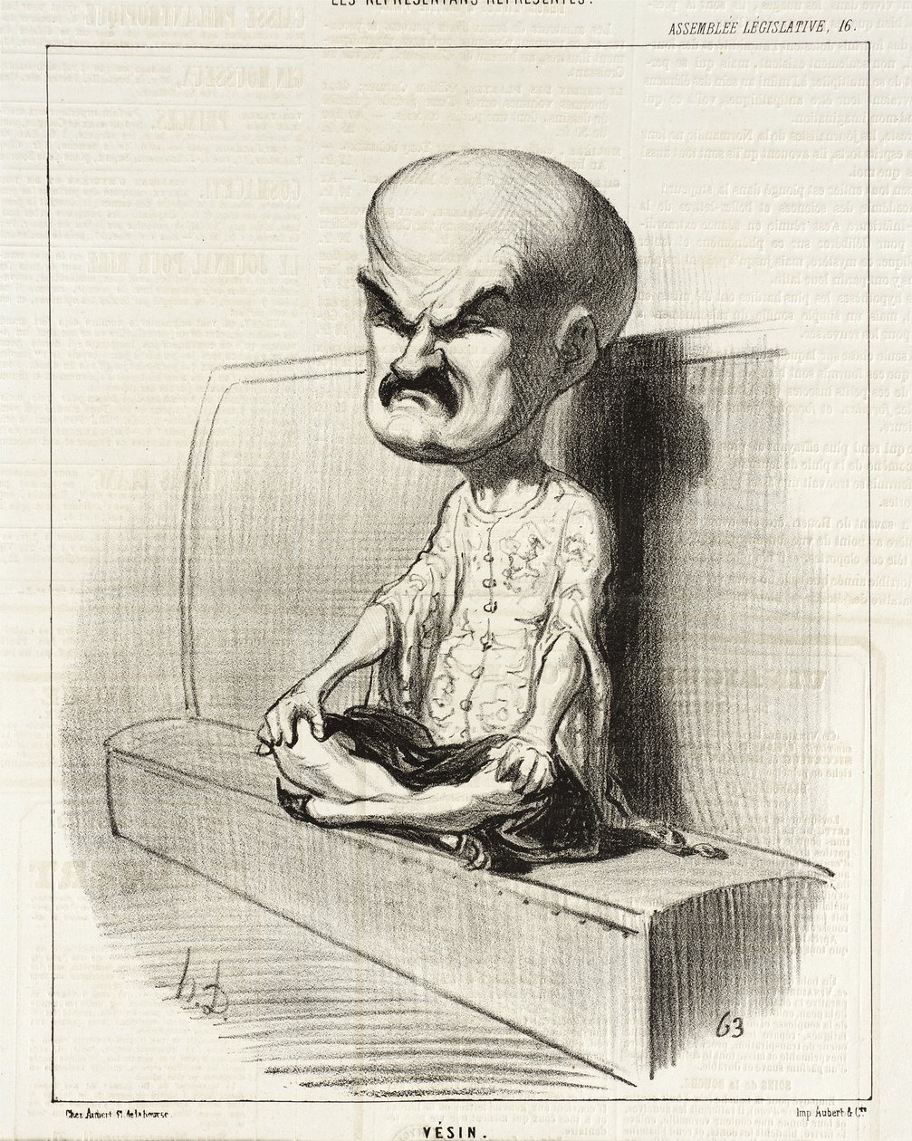 Vesin av Honoré Daumier