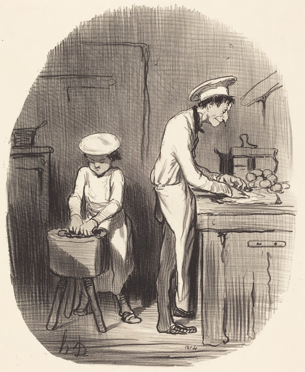 Ser du, lille venn, du tar feil... av Honoré Daumier