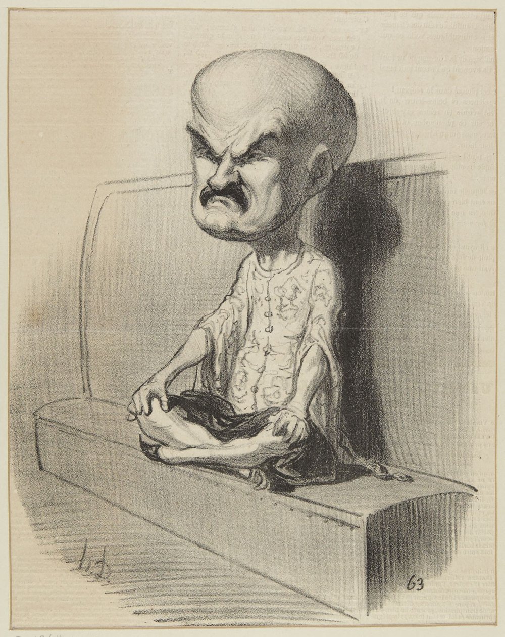 «Vésin» av Honoré Daumier