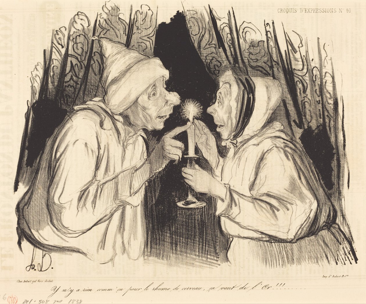 Det finnes ingenting som dette mot forkjølelse... av Honoré Daumier
