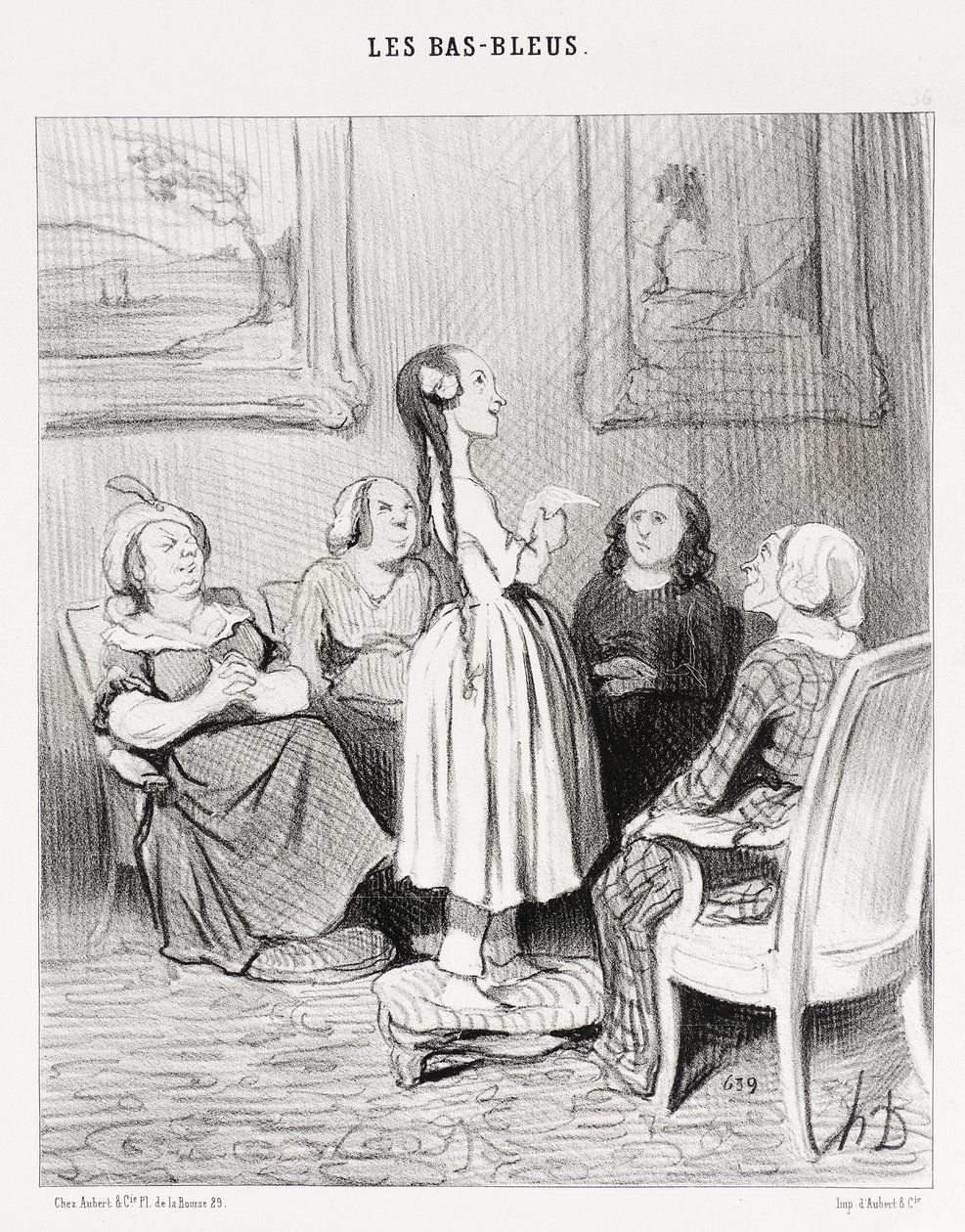 «...selv om de skulle forbanne meg...» av Honoré Daumier