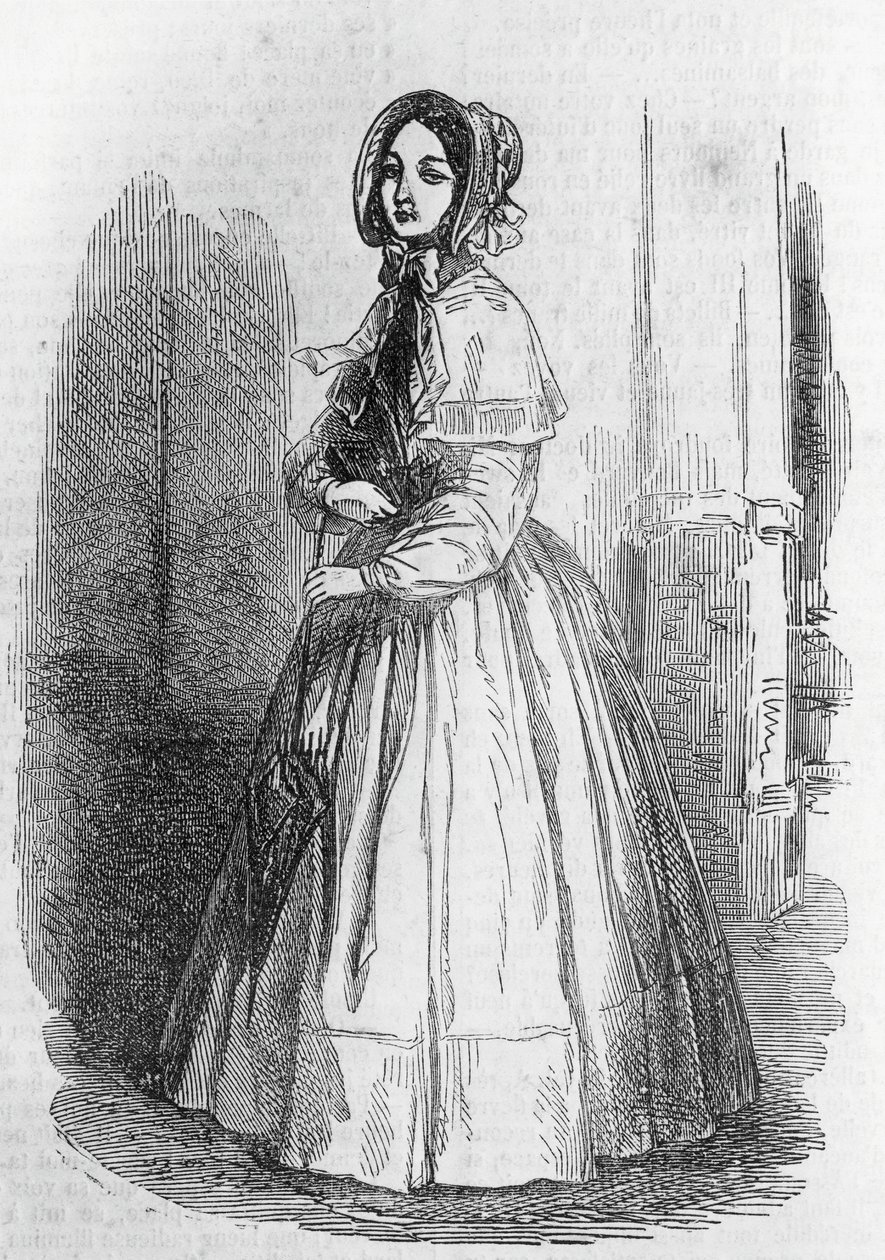 Julie Mercadet, illustrasjon fra Good Businessman (Le Faiseur) av Honore de Balzac (1799-1850), fransk utgave av Honore de Balzac