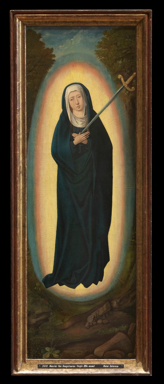Our Lady of the Seven Dolours (olje på panel) av Hoogstraeten Master