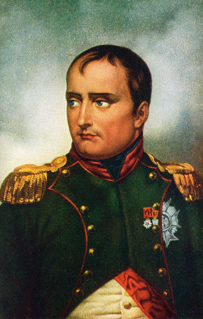 Portrett av Napoleon Bonaparte av Horace (after) Vernet