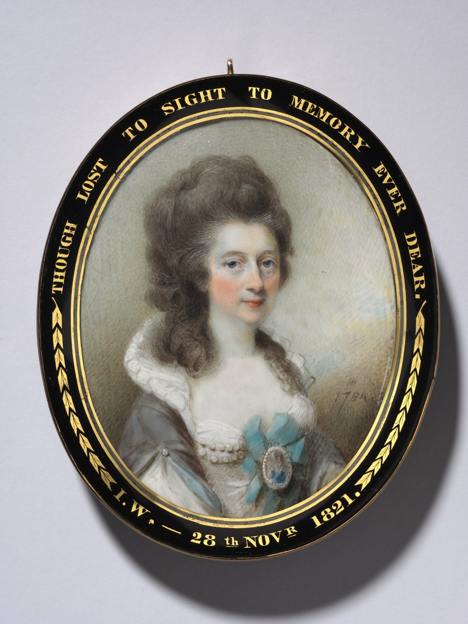 Portrett av Lady Grace Anna Newenham, 1784. av Horace Hone
